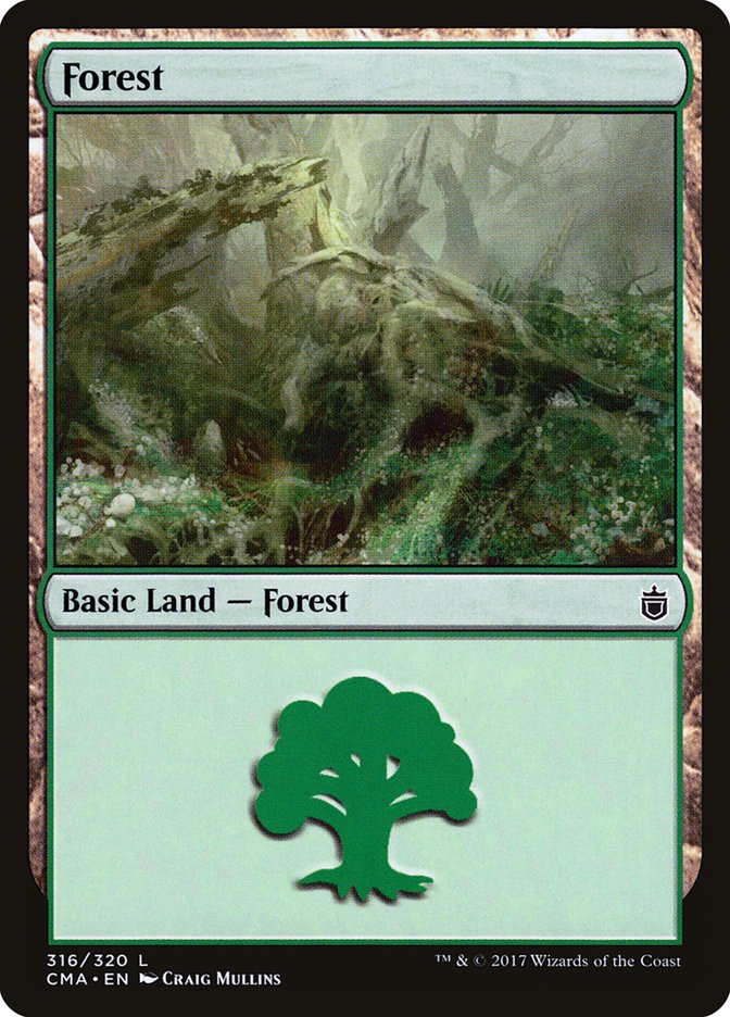 Forest (316) [Commander Anthology] | Good Games Adelaide SA