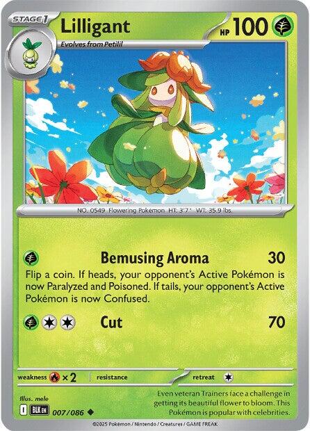 Lilligant (007/086) [Scarlet & Violet: Black Bolt] | Good Games Adelaide SA