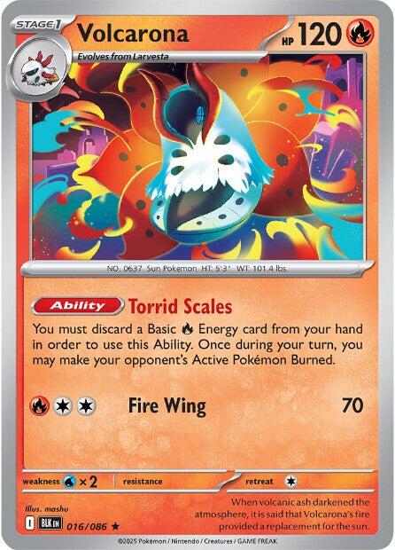 Volcarona (016/086) [Scarlet & Violet: Black Bolt] | Good Games Adelaide SA