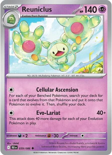 Reuniclus (039/086) [Scarlet & Violet: Black Bolt] | Good Games Adelaide SA