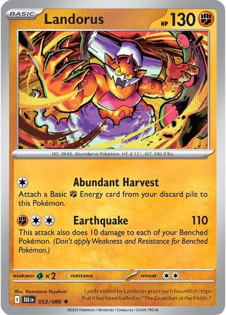 Landorus (053/086) [Scarlet & Violet: Black Bolt] | Good Games Adelaide SA