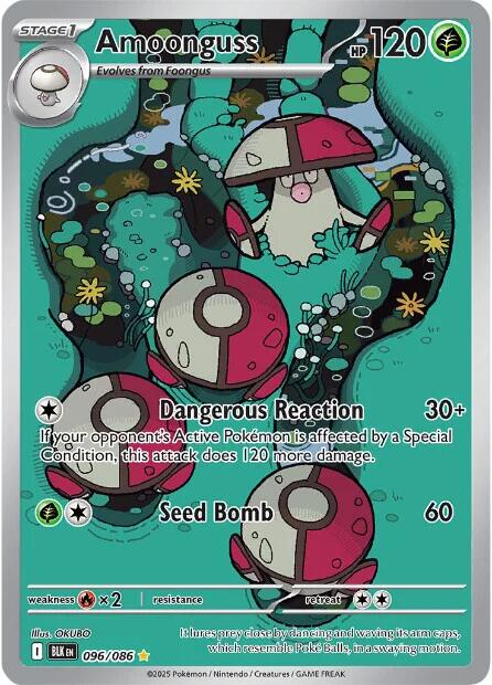 Amoonguss (096/086) [Scarlet & Violet: Black Bolt] | Good Games Adelaide SA