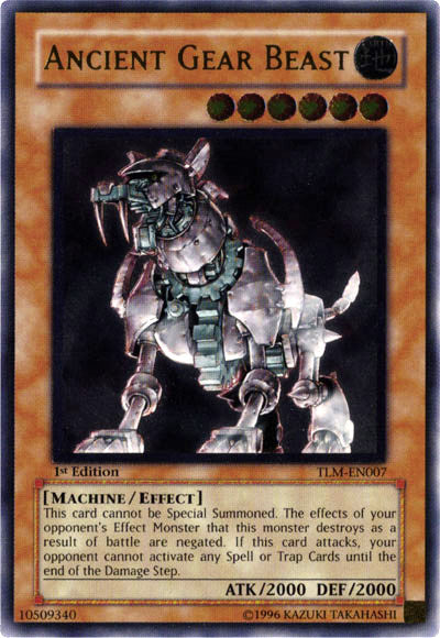 Ancient Gear Beast [TLM-EN007] Ultimate Rare | Good Games Adelaide SA