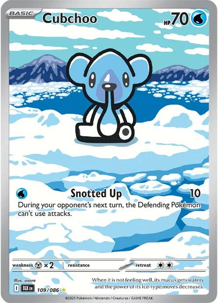 Cubchoo (109/086) [Scarlet & Violet: Black Bolt] | Good Games Adelaide SA