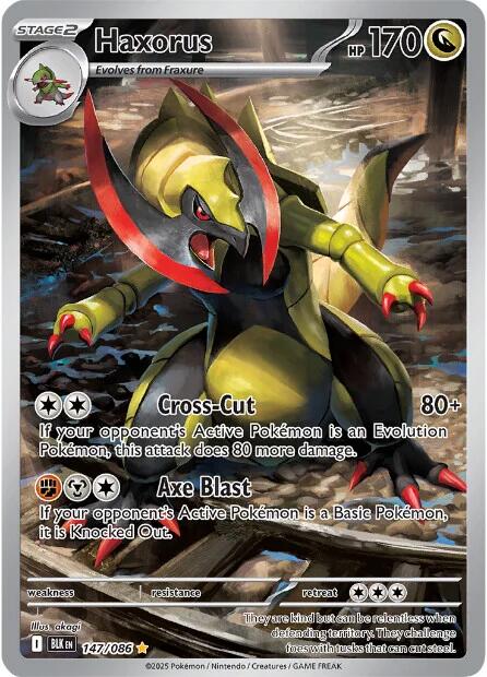 Haxorus (147/086) [Scarlet & Violet: Black Bolt] | Good Games Adelaide SA