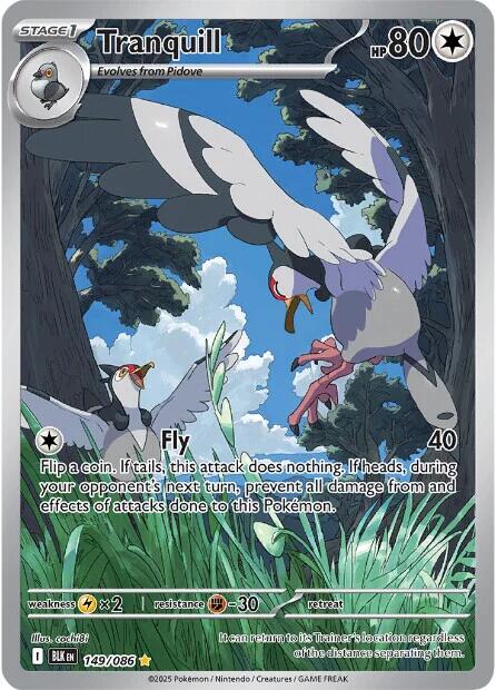 Tranquill (149/086) [Scarlet & Violet: Black Bolt] | Good Games Adelaide SA