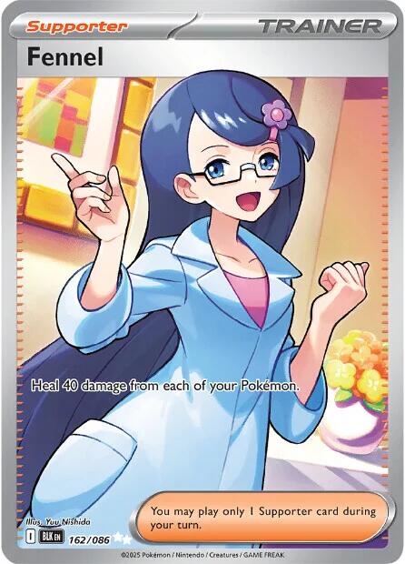Fennel (162/086) [Scarlet & Violet: Black Bolt] | Good Games Adelaide SA