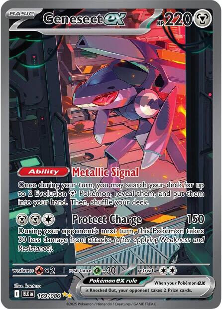Genesect ex (169/086) [Scarlet & Violet: Black Bolt] | Good Games Adelaide SA
