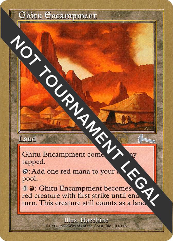 Ghitu Encampment 1999 Mark Le Pine ULG mlp141/111 (World Championship Decks)  | Good Games Adelaide SA