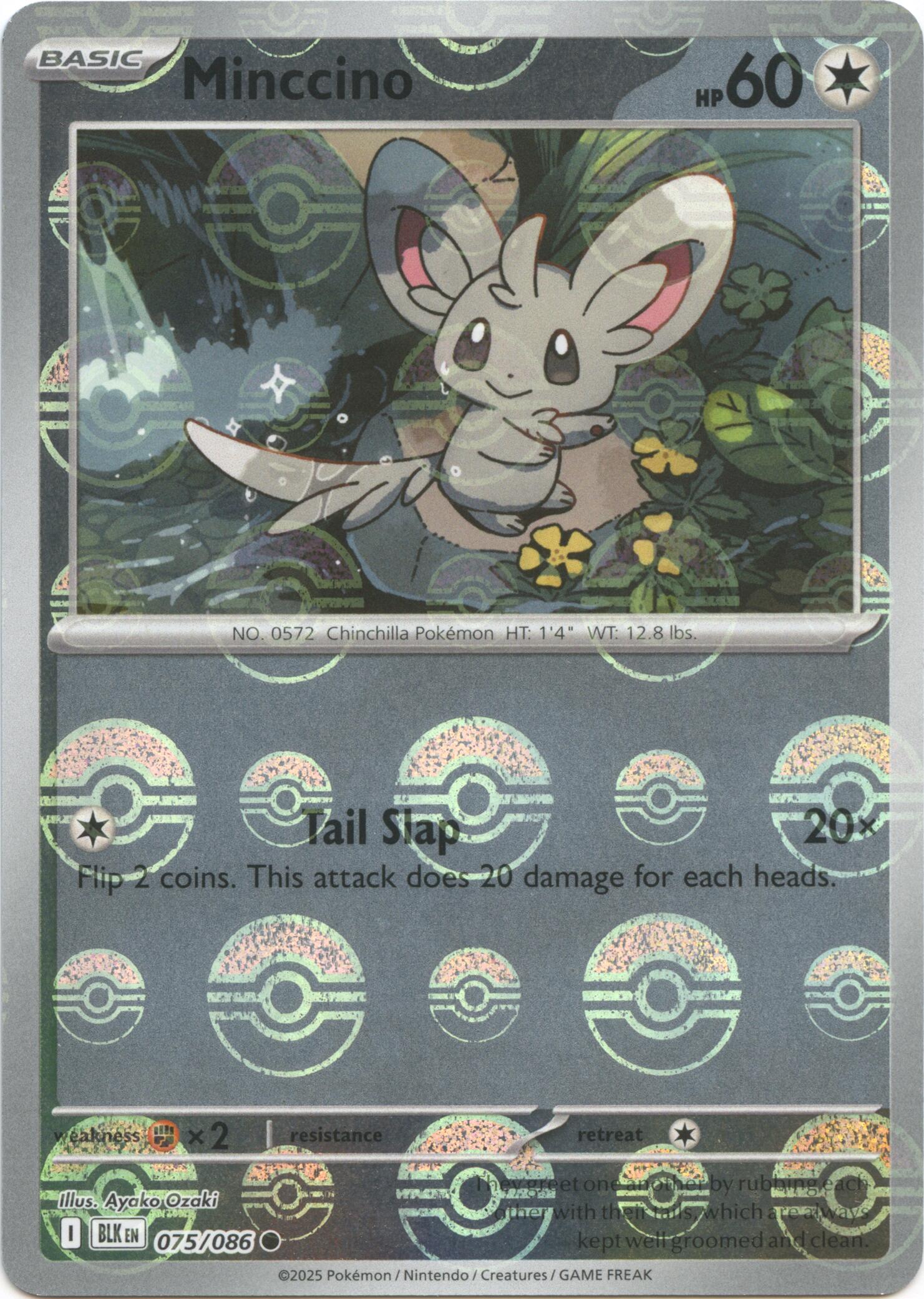 Cinccino (076/086) (Poke Ball Pattern) [Scarlet & Violet: Black Bolt] | Good Games Adelaide SA