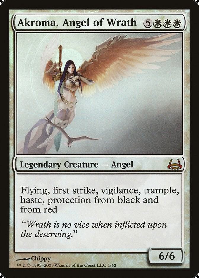 Akroma, Angel of Wrath 1 (Duel Decks: Divine vs. Demonic)  - Foil | Good Games Adelaide SA