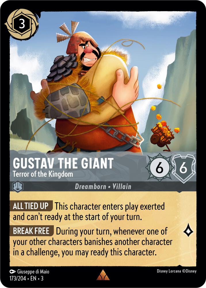 Gustav the Giant Terror of the Kingdom 173/204 (Into the Inklands)  | Good Games Adelaide SA