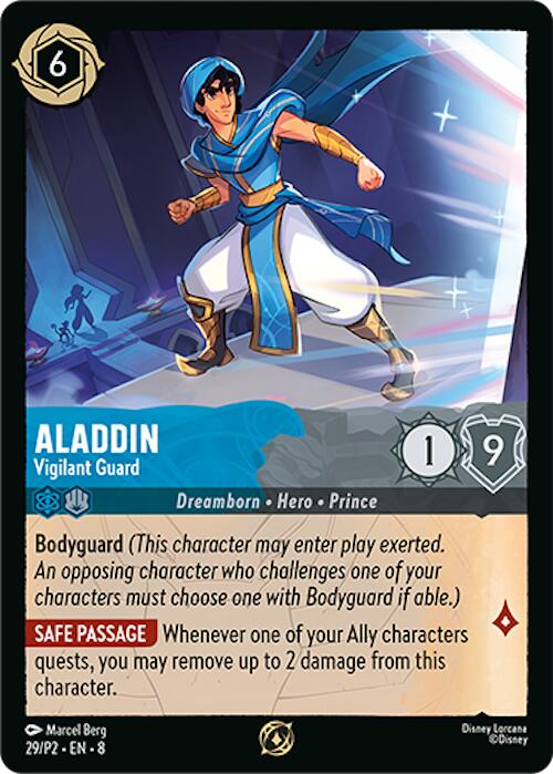 Aladdin - Vigilant Guard (29) [Promo Cards] | Good Games Adelaide SA