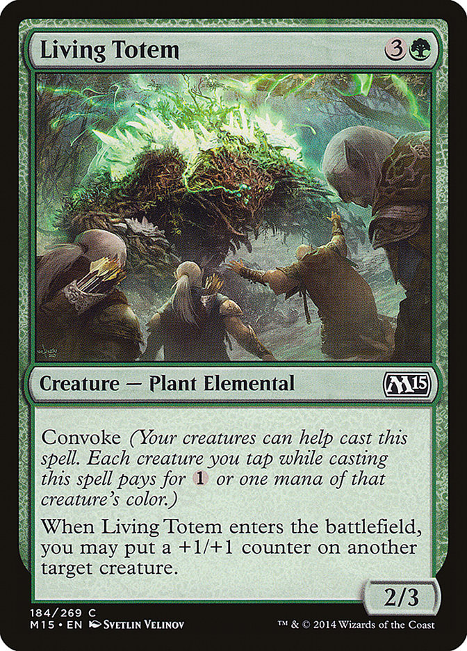 Living Totem 184 (Magic 2015 (M15))  - Foil | Good Games Adelaide SA