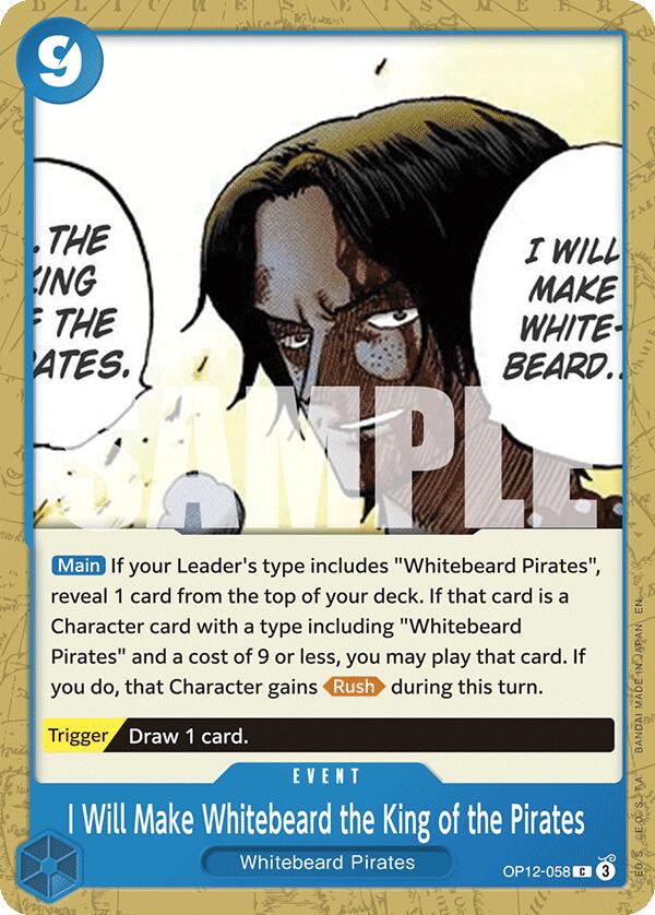 I Will Make Whitebeard the King of the Pirates [Legacy of the Master] | Good Games Adelaide SA