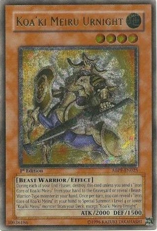 Koa'ki Meiru Urnight [ABPF-EN025] Ultimate Rare | Good Games Adelaide SA