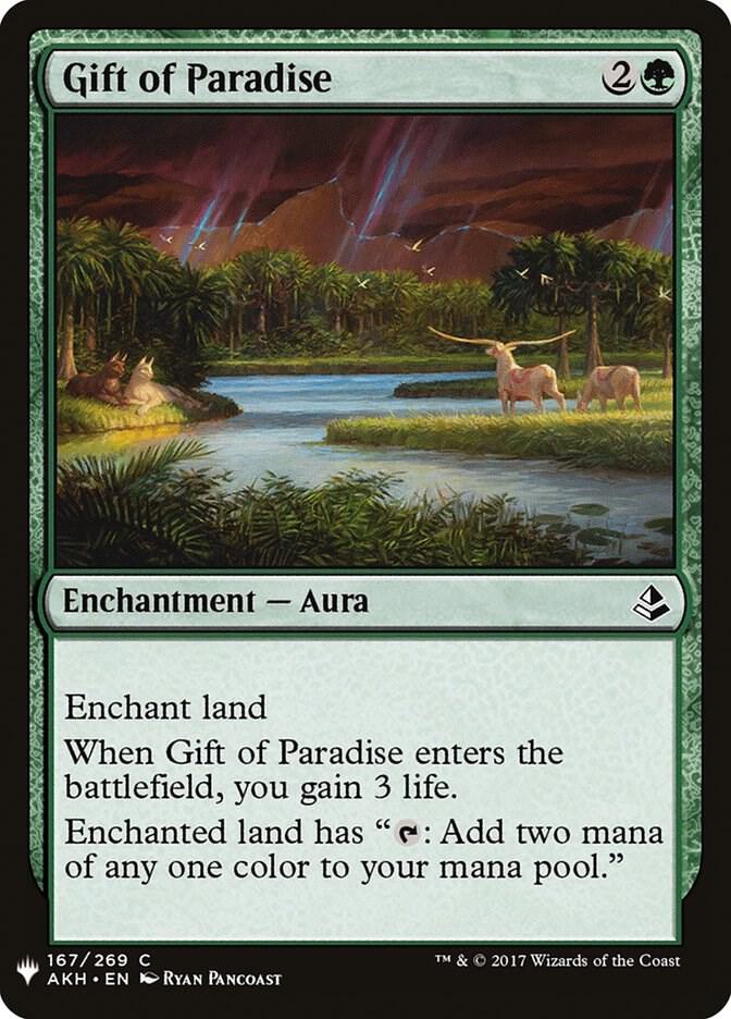 Gift of Paradise 167 (The List Reprints)  | Good Games Adelaide SA
