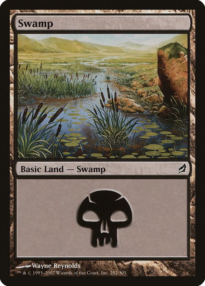 Swamp 292 (Lorwyn)  - Foil | Good Games Adelaide SA