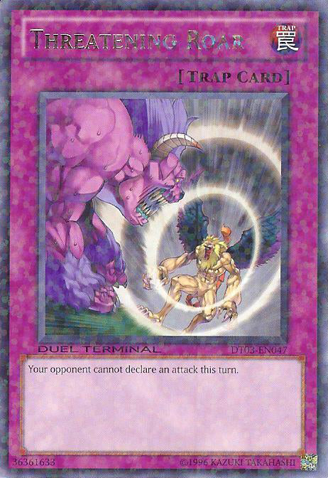 Threatening Roar [DT03-EN047] Rare | Good Games Adelaide SA