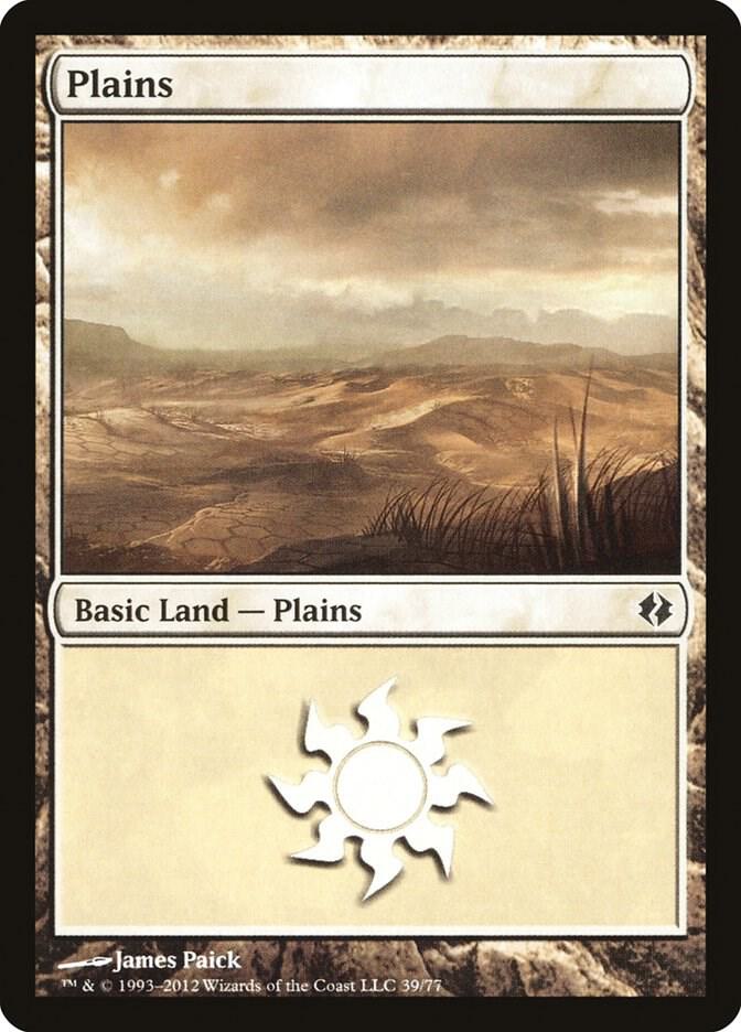 Plains 39 39 (Duel Decks: Venser vs. Koth)  | Good Games Adelaide SA