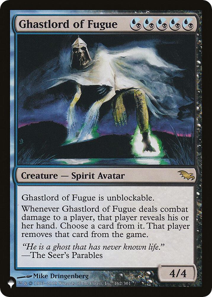Ghastlord of Fugue 162/301 (The List Reprints)  | Good Games Adelaide SA