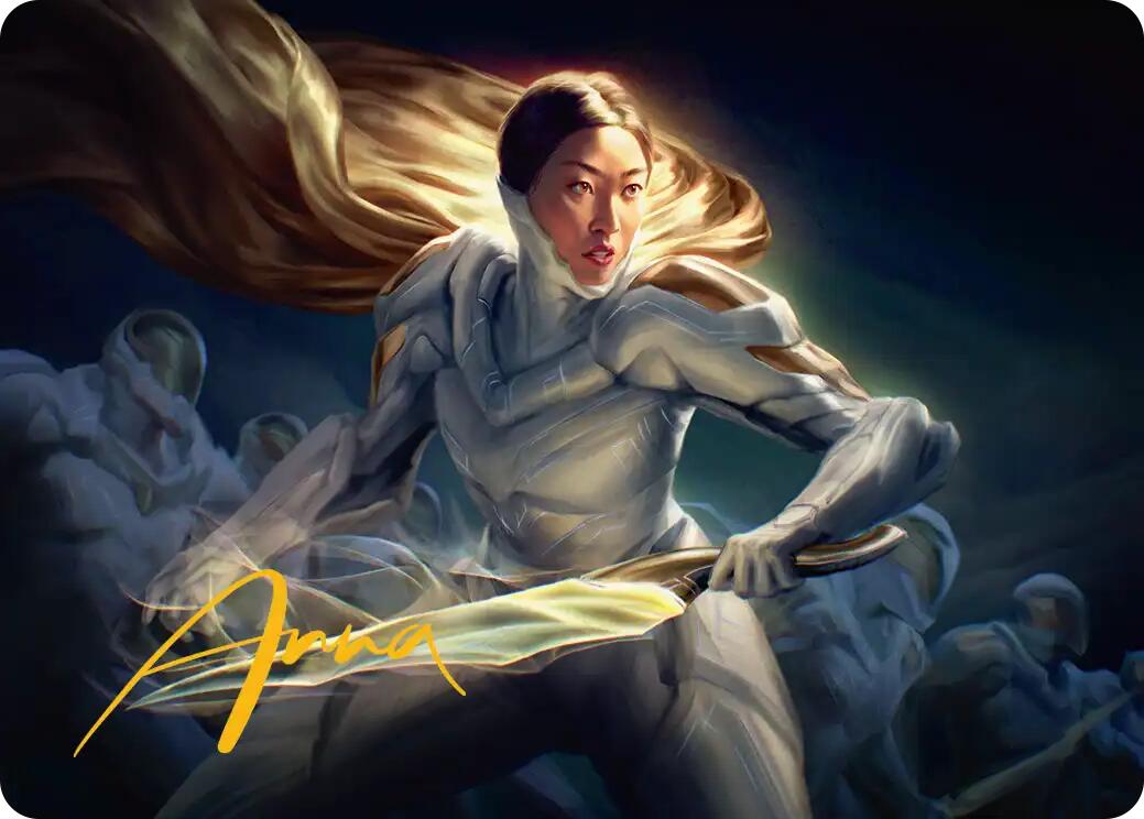 Cosmogrand Zenith Art Card (Gold-Stamped Signature) [Edge of Eternities Art Series] | Good Games Adelaide SA