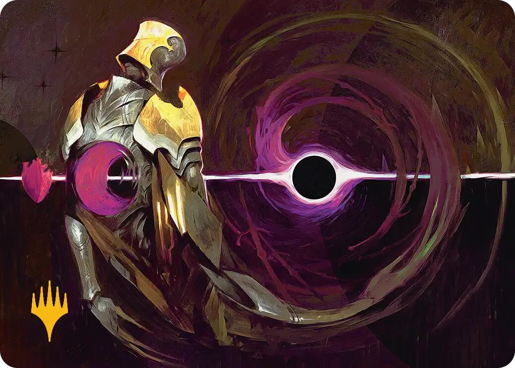 Gravkill Art Card (Gold-Stamped Planeswalker Symbol) [Edge of Eternities Art Series] | Good Games Adelaide SA