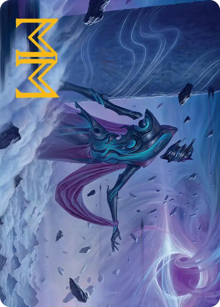 Bygone Colossus Art Card (Gold-Stamped Signature) [Edge of Eternities Art Series] | Good Games Adelaide SA