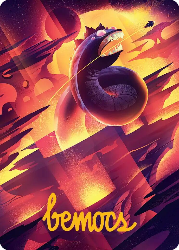 Bonders' Enclave Art Card (Gold-Stamped Signature) [Edge of Eternities Art Series] | Good Games Adelaide SA