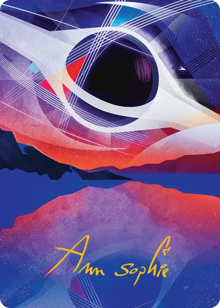 Mirrorpool Art Card (Gold-Stamped Signature) [Edge of Eternities Art Series] | Good Games Adelaide SA