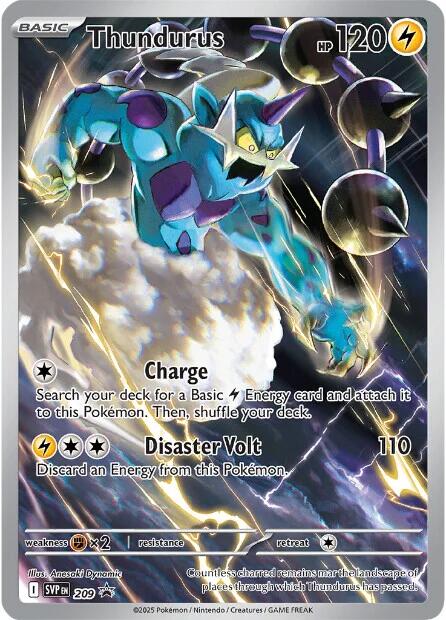 Thundurus (209) [Scarlet & Violet: Black Star Promos] | Good Games Adelaide SA