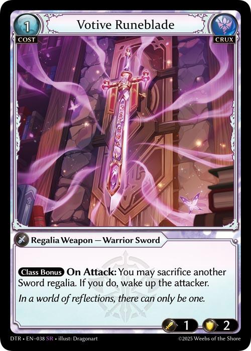 Votive Runeblade (038) [Distorted Reflections] | Good Games Adelaide SA