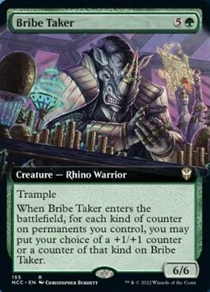 Bribe Taker (Extended Art) [Streets of New Capenna Commander] | Good Games Adelaide SA