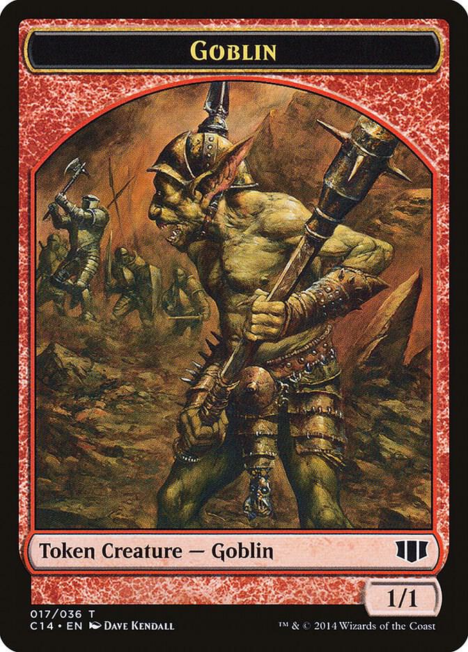 Goblin Goat Double Sided Token 17 // 3 (Commander 2014)  | Good Games Adelaide SA