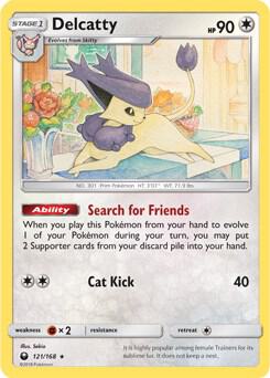 Delcatty 121 168 SM Celestial Storm 121/168 (Deck Exclusives)  | Good Games Adelaide SA