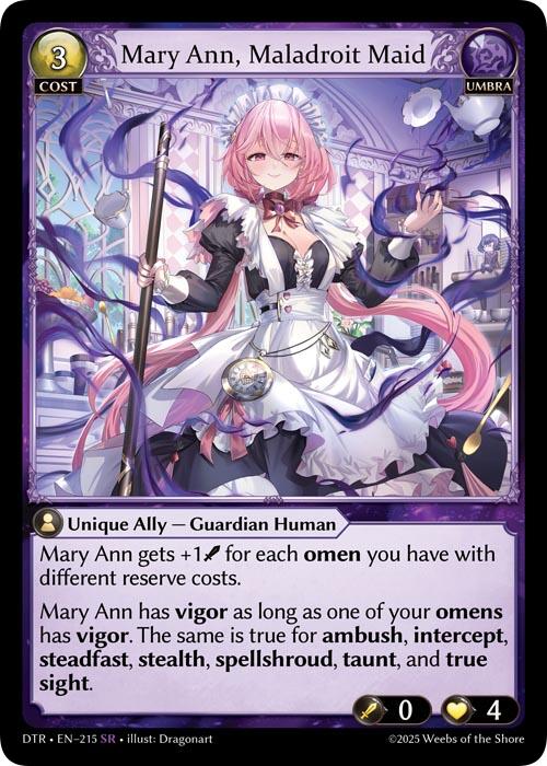 Mary Ann, Maladroit Maid (215) [Distorted Reflections] | Good Games Adelaide SA