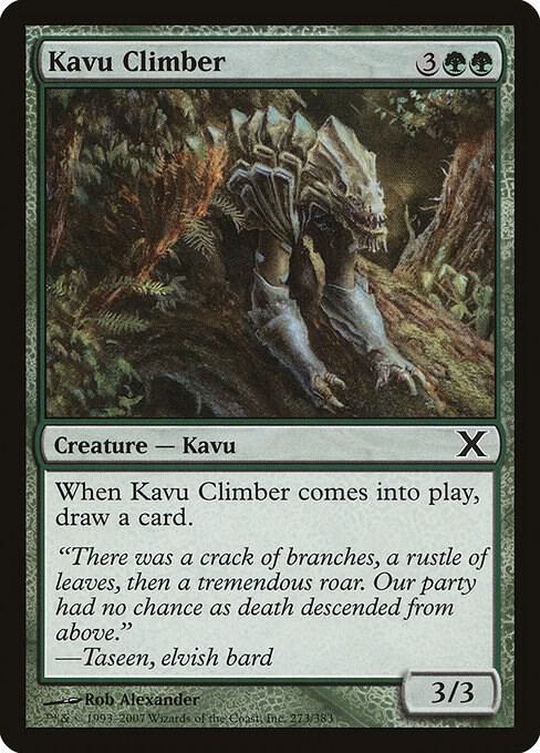 Kavu Climber 273 (10th Edition)  - Foil | Good Games Adelaide SA
