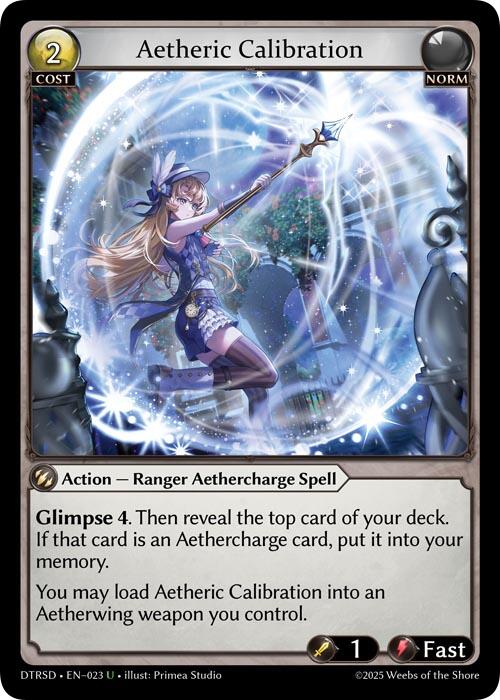 Aetheric Calibration (23) [Distorted Reflections Starter Decks] | Good Games Adelaide SA