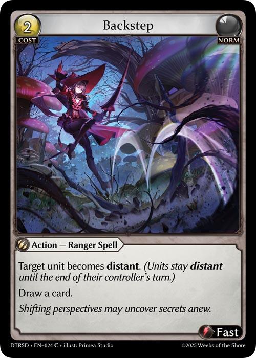Backstep (24) [Distorted Reflections Starter Decks] | Good Games Adelaide SA