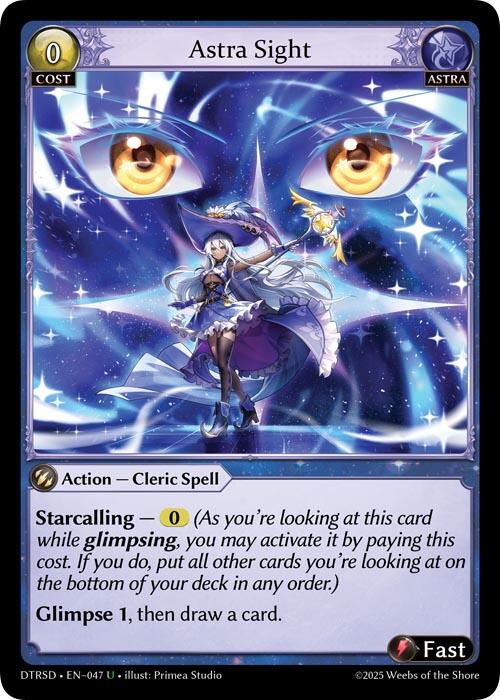 Astra Sight (47) [Distorted Reflections Starter Decks] | Good Games Adelaide SA