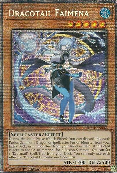 Dracotail Faimena (Starlight Rare) [JUSH-EN002] Starlight Rare | Good Games Adelaide SA