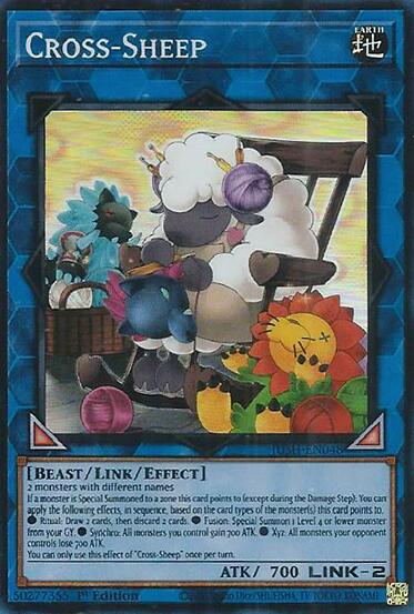 Cross-Sheep (Super Rare) [JUSH-EN048] Super Rare | Good Games Adelaide SA