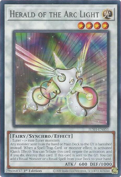 Herald of the Arc Light [JUSH-EN051] Rare | Good Games Adelaide SA