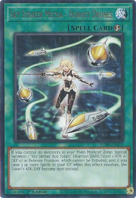 Sky Striker Mecha - Hornet Drones [JUSH-EN053] Rare | Good Games Adelaide SA