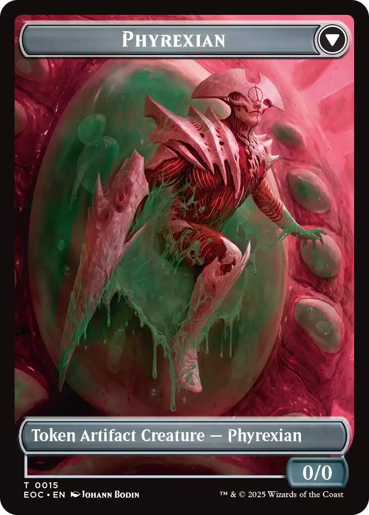 Incubator // Phyrexian Double-Sided Token [Edge of Eternities Tokens] | Good Games Adelaide SA