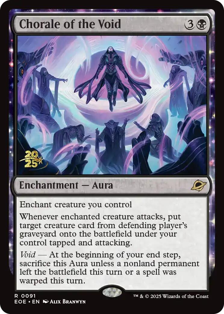 Chorale of the Void [Edge of Eternities Prerelease Promos] | Good Games Adelaide SA