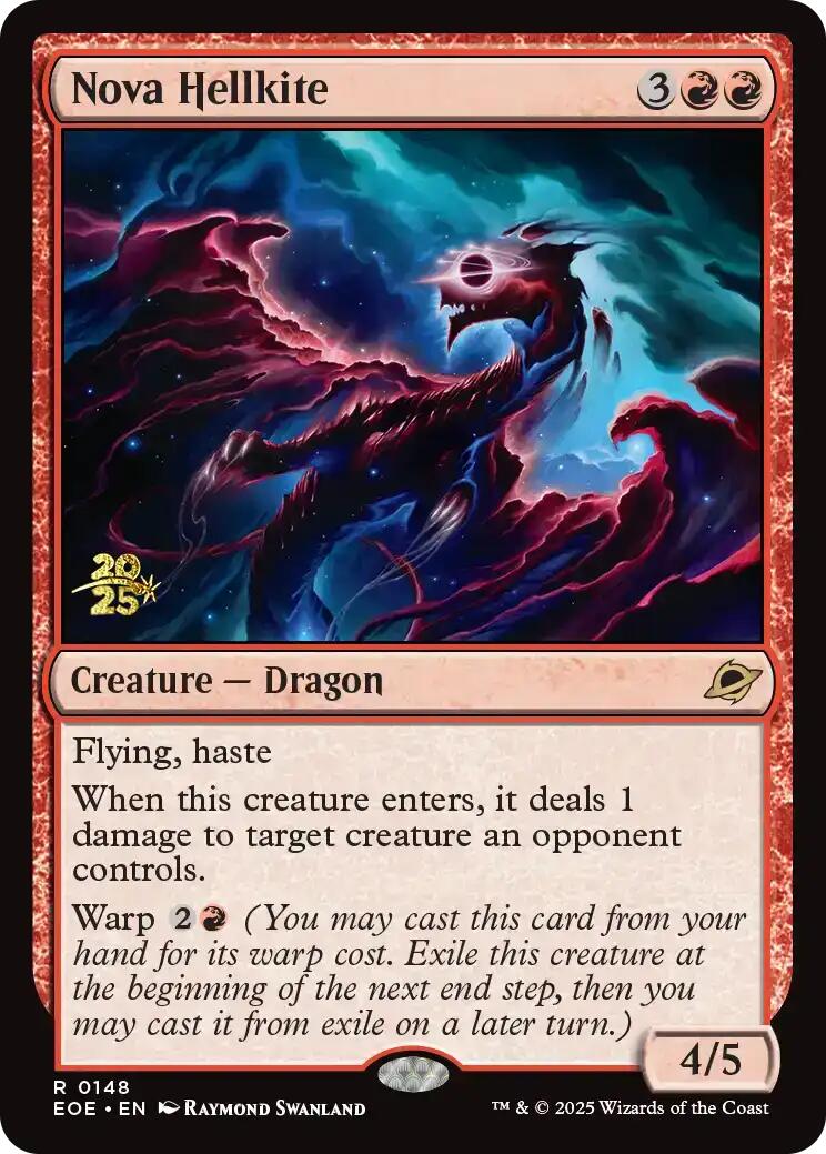 Nova Hellkite [Edge of Eternities Prerelease Promos] | Good Games Adelaide SA
