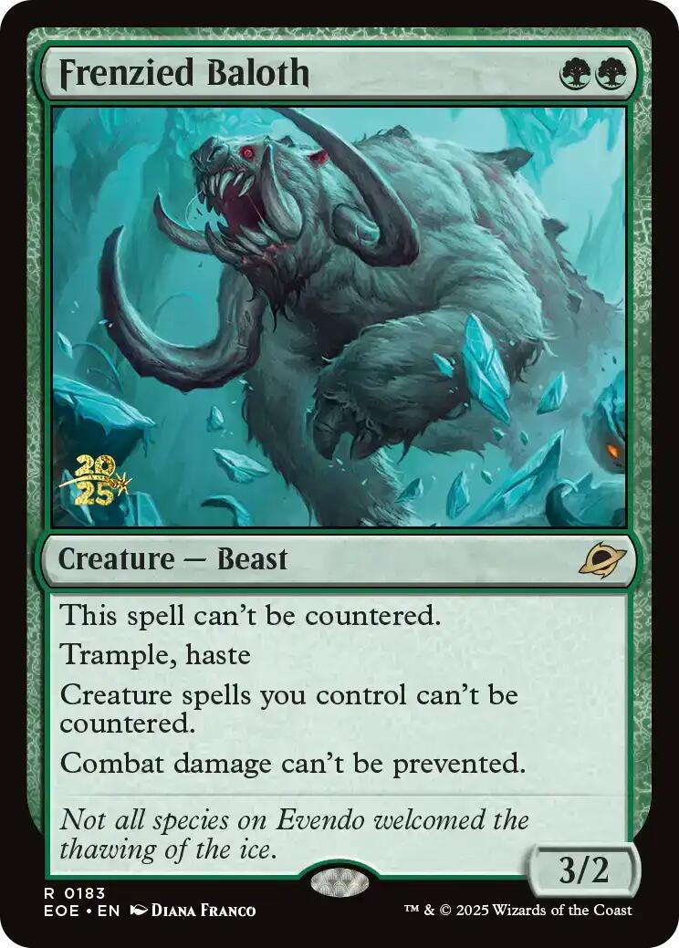 Frenzied Baloth [Edge of Eternities Prerelease Promos] | Good Games Adelaide SA