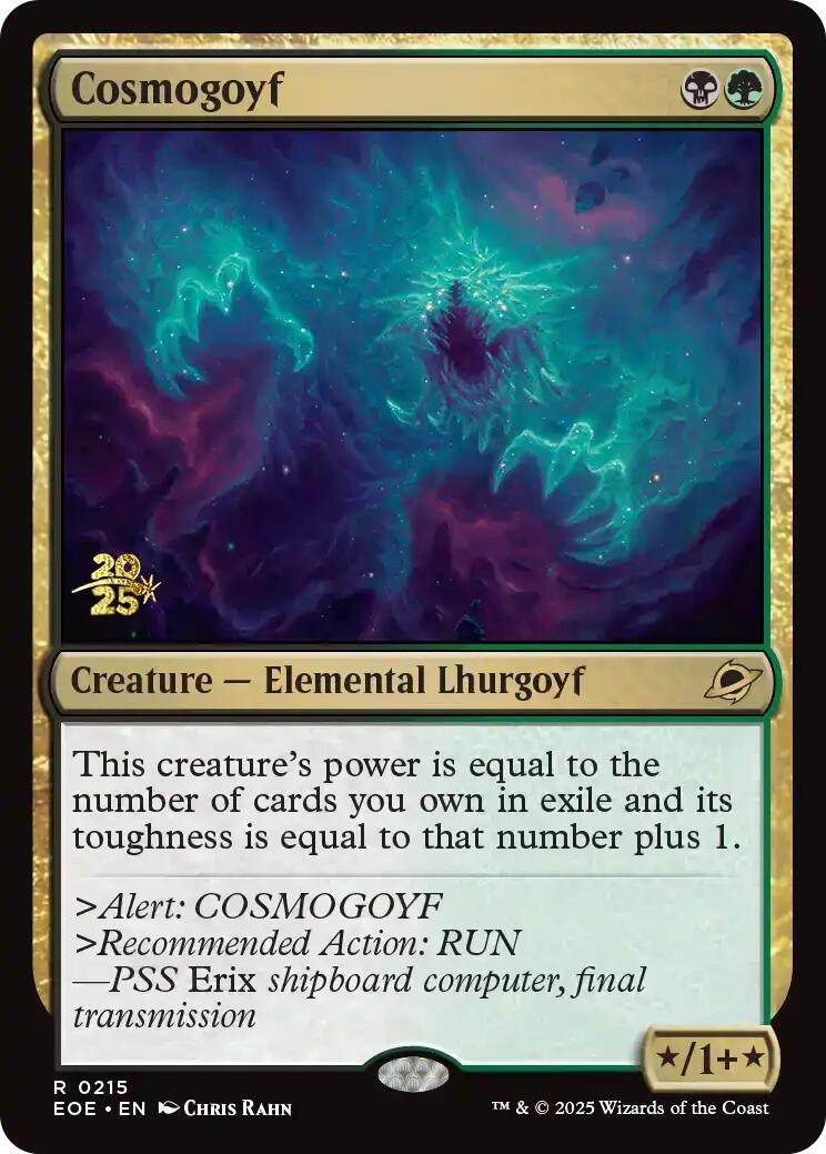 Cosmogoyf [Edge of Eternities Prerelease Promos] | Good Games Adelaide SA