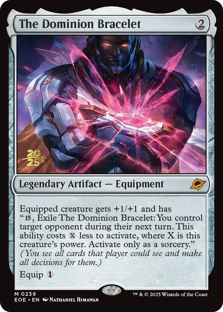 The Dominion Bracelet [Edge of Eternities Prerelease Promos] | Good Games Adelaide SA